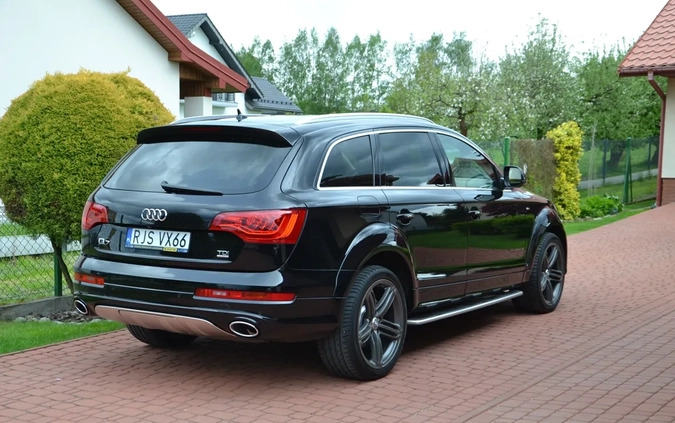 Audi Q7 cena 129000 przebieg: 154000, rok produkcji 2014 z Jasło małe 301